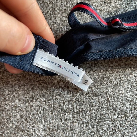 NWT Tommy Hilfiger Navy Underwire Bra - Picture 4 of 7